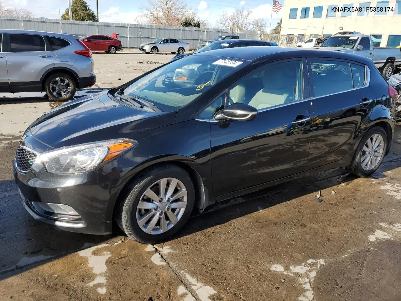 2015 Kia Forte Ex VIN: KNAFX5A81F5358174 Lot: 77146104