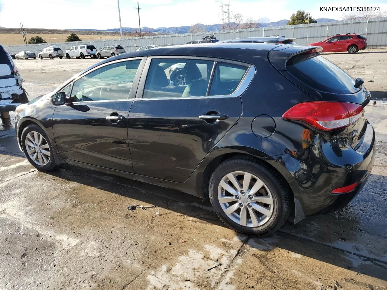 2015 Kia Forte Ex VIN: KNAFX5A81F5358174 Lot: 77146104