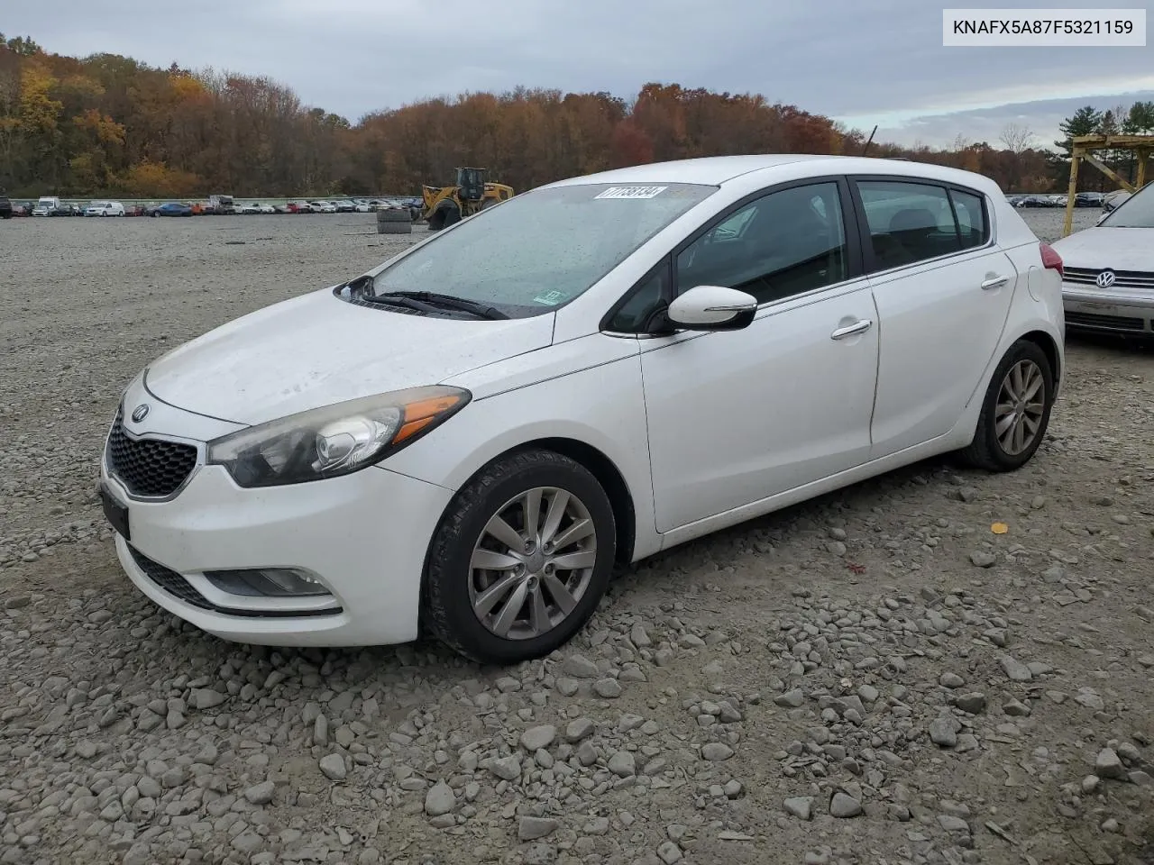 2015 Kia Forte Ex VIN: KNAFX5A87F5321159 Lot: 77738134