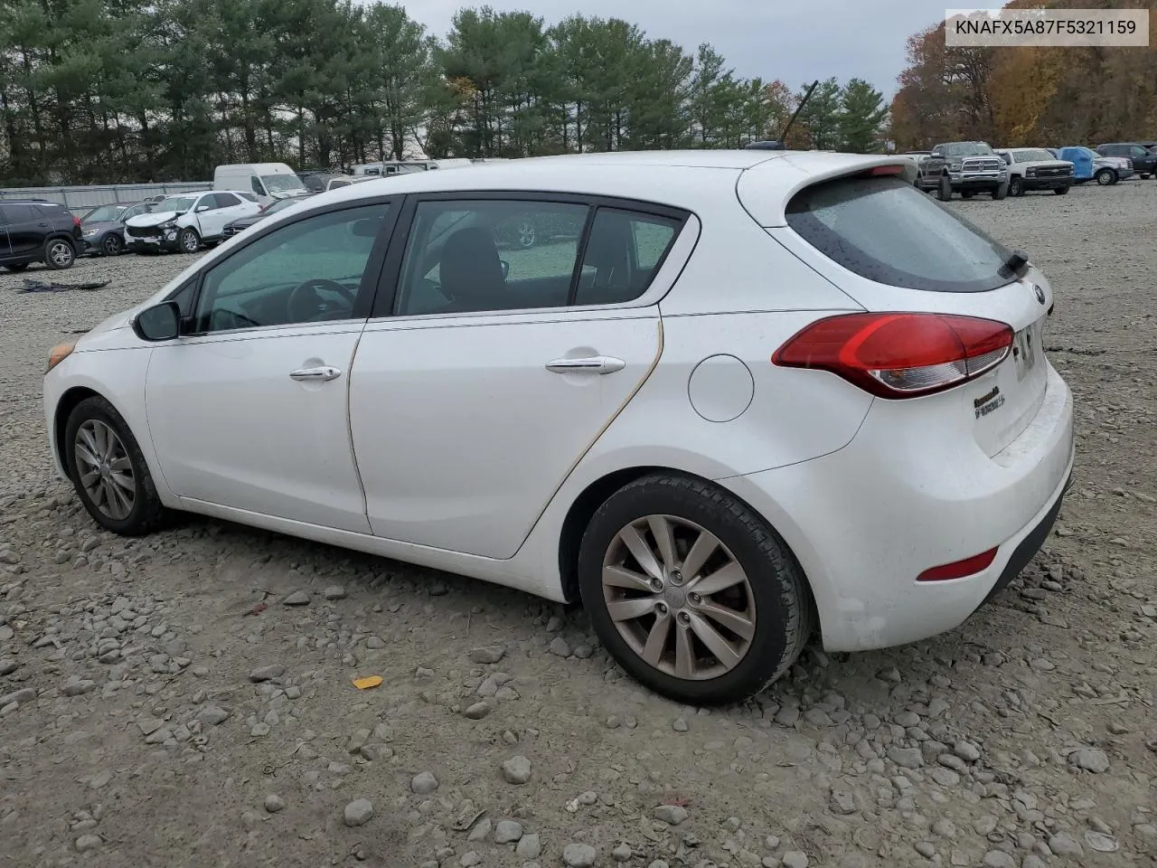 2015 Kia Forte Ex VIN: KNAFX5A87F5321159 Lot: 77738134