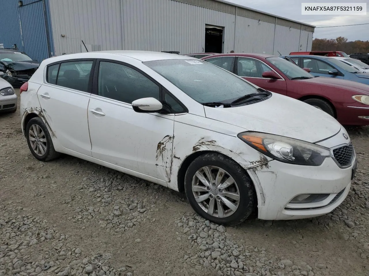 2015 Kia Forte Ex VIN: KNAFX5A87F5321159 Lot: 77738134