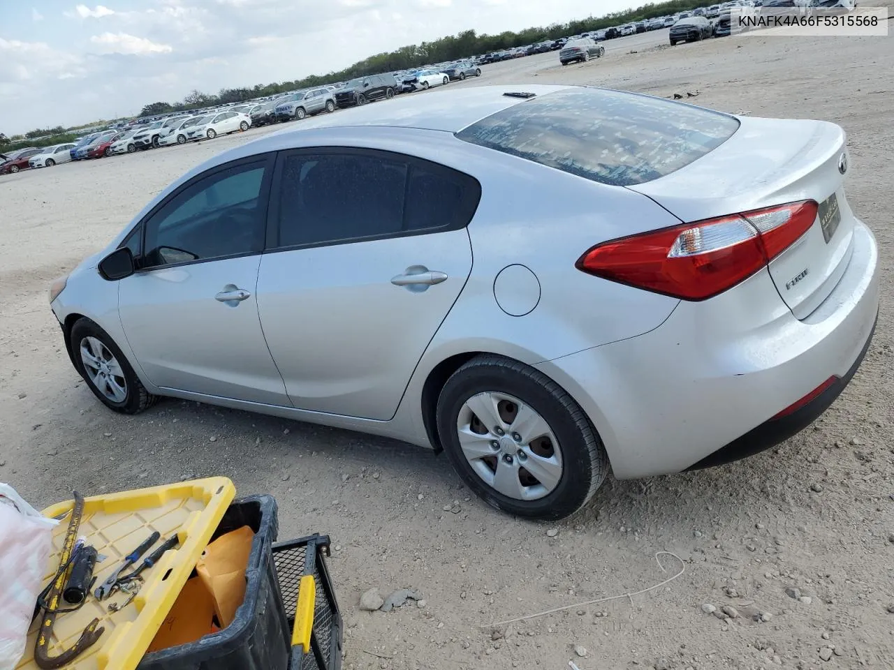 2015 Kia Forte Lx VIN: KNAFK4A66F5315568 Lot: 78037534