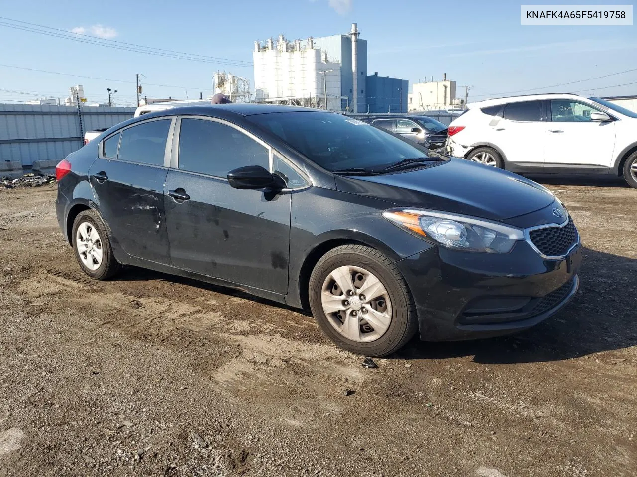 2015 Kia Forte Lx VIN: KNAFK4A65F5419758 Lot: 78080134