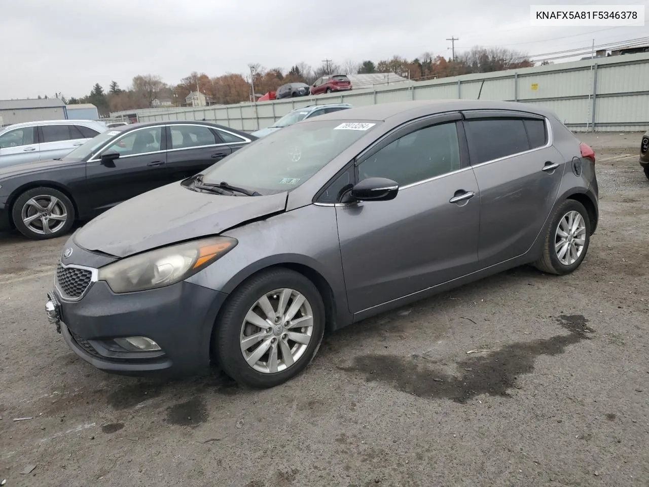 KNAFX5A81F5346378 2015 Kia Forte Ex