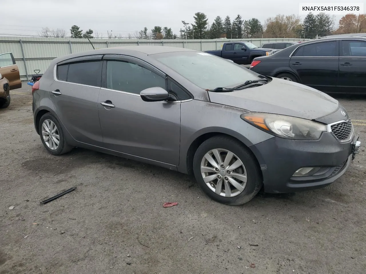 KNAFX5A81F5346378 2015 Kia Forte Ex