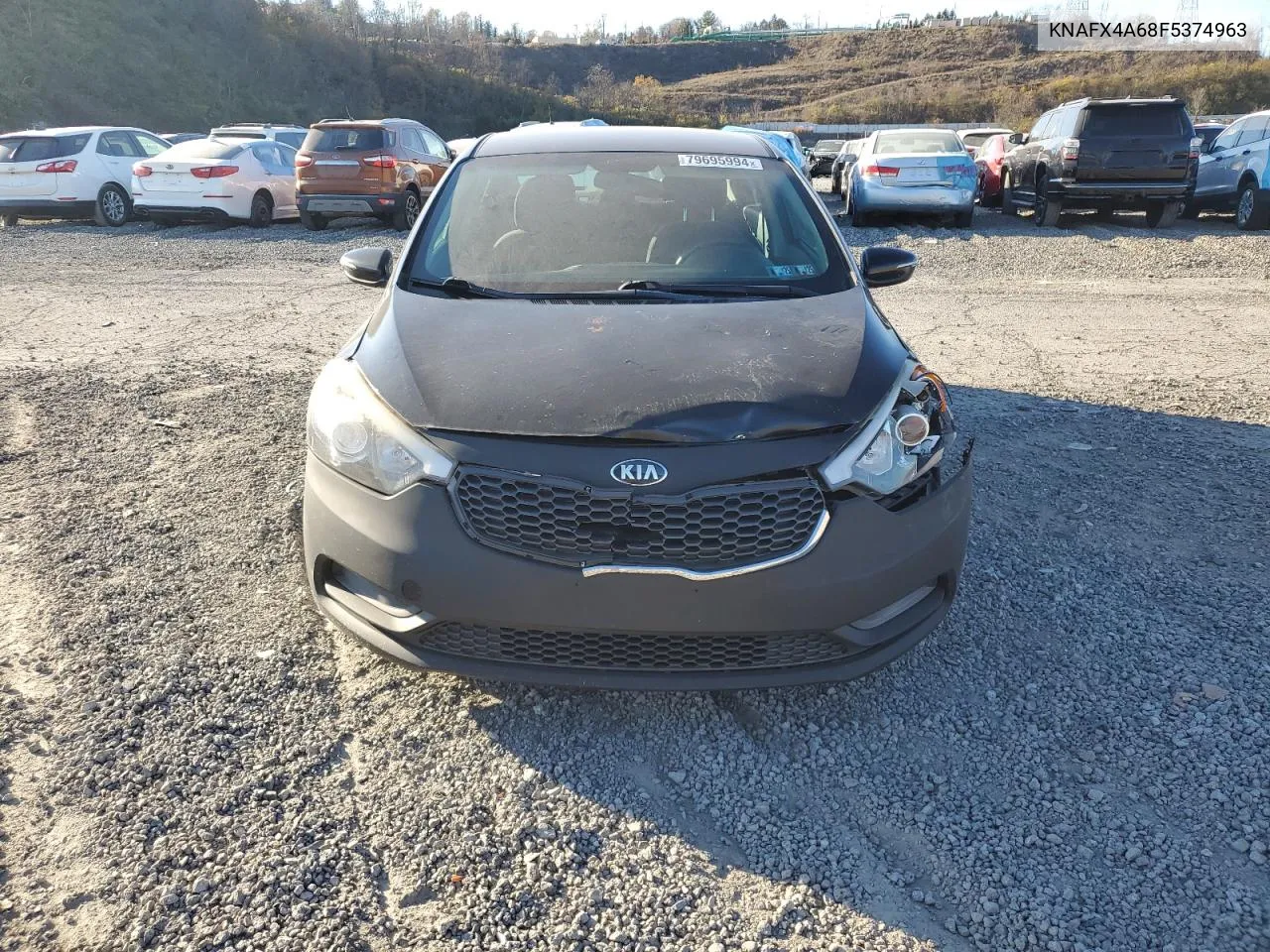 2015 Kia Forte Lx VIN: KNAFX4A68F5374963 Lot: 79695994