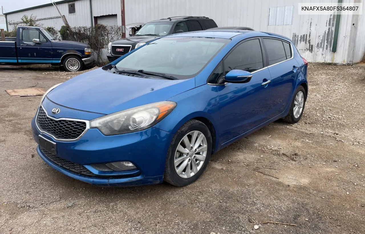 2015 Kia Forte Ex VIN: KNAFX5A80F5364807 Lot: 80127294