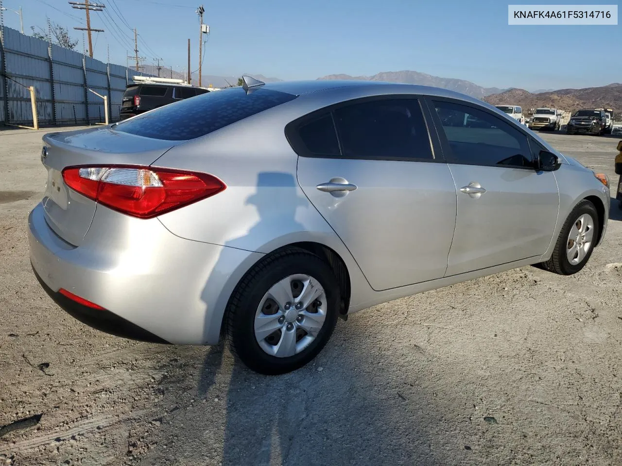 2015 Kia Forte Lx VIN: KNAFK4A61F5314716 Lot: 80554814