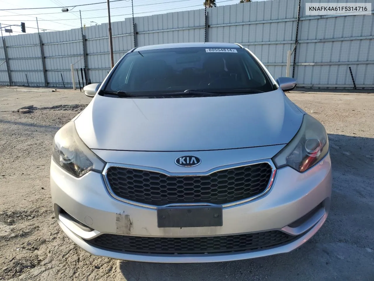 2015 Kia Forte Lx VIN: KNAFK4A61F5314716 Lot: 80554814