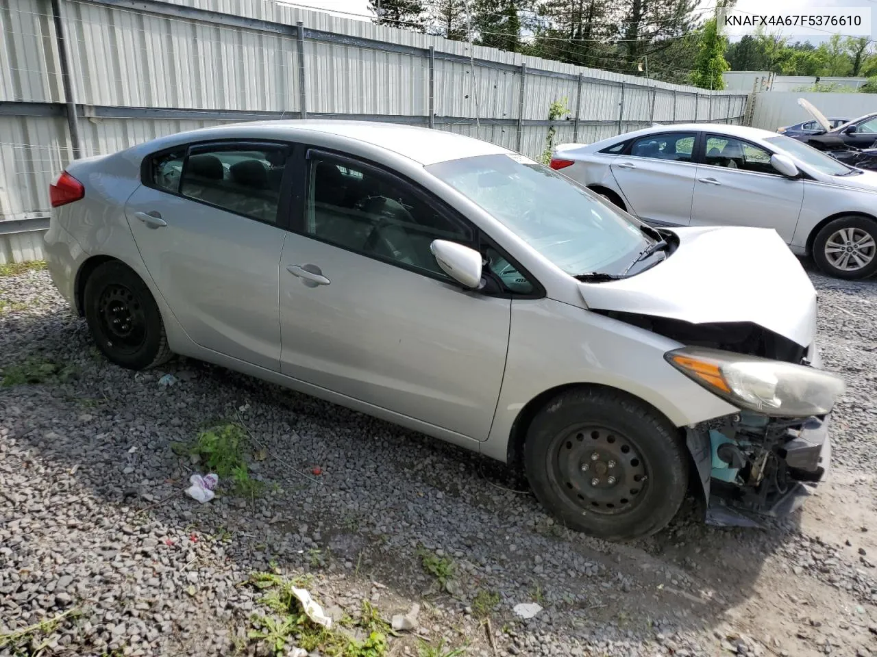 2015 Kia Forte Lx VIN: KNAFX4A67F5376610 Lot: 81351944