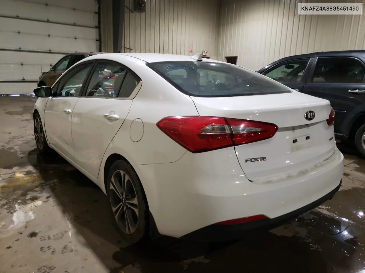 2016 Kia Forte Ex VIN: KNAFZ4A88G5451490 Lot: 38385524