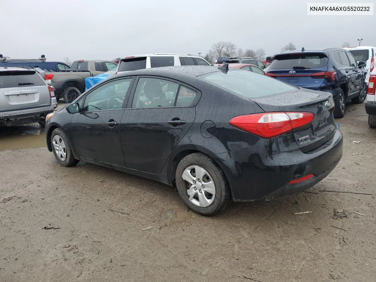 2016 Kia Forte Lx VIN: KNAFK4A6XG5520232 Lot: 40643264