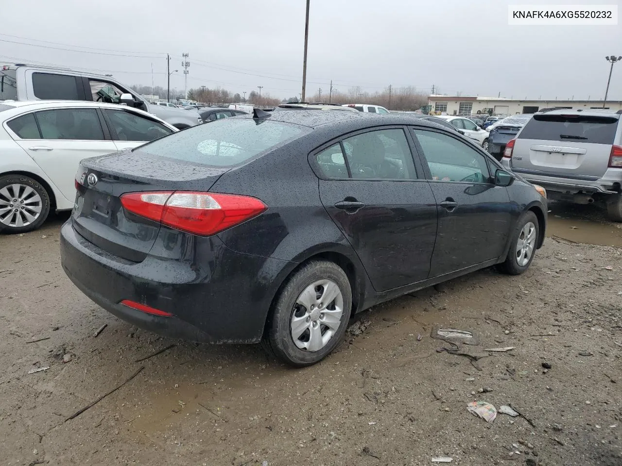 2016 Kia Forte Lx VIN: KNAFK4A6XG5520232 Lot: 40643264