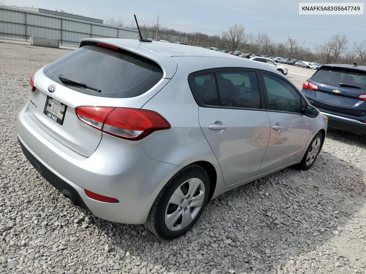 2016 Kia Forte Lx VIN: KNAFK5A83G5647749 Lot: 47702034