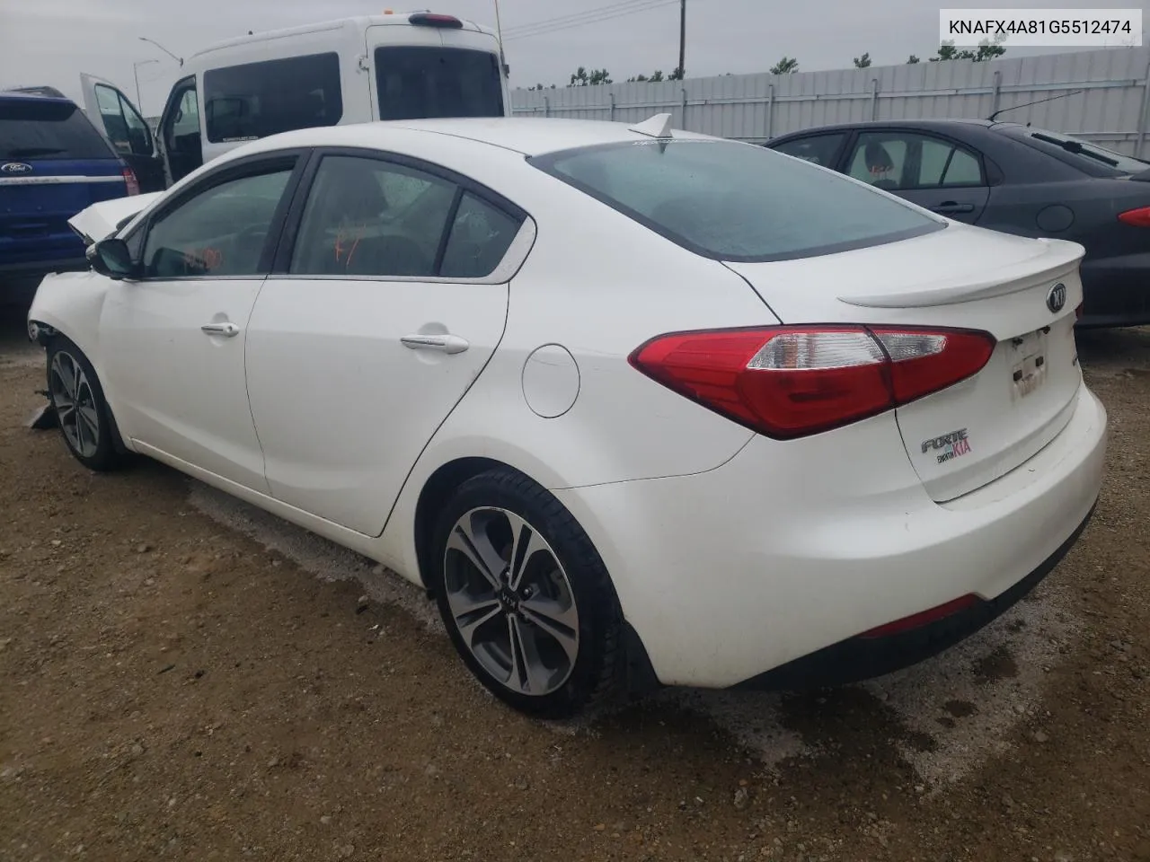 2016 Kia Forte Ex VIN: KNAFX4A81G5512474 Lot: 48061532