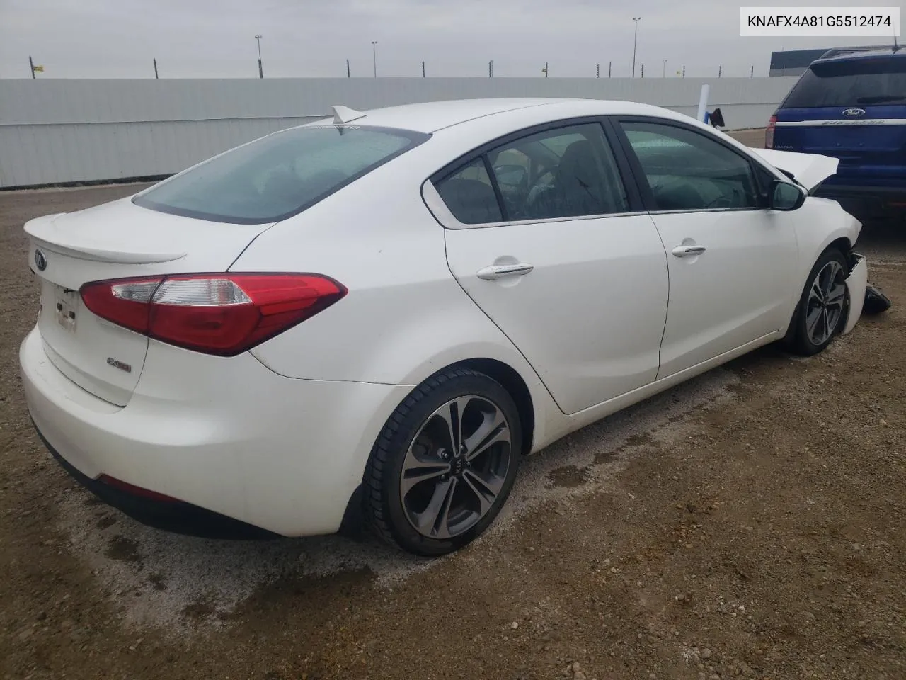 2016 Kia Forte Ex VIN: KNAFX4A81G5512474 Lot: 48061532