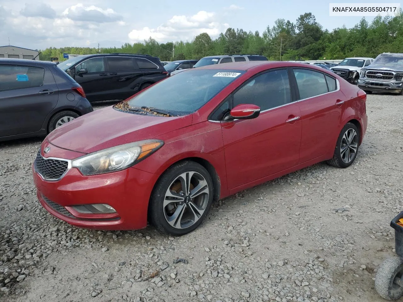 2016 Kia Forte Ex VIN: KNAFX4A85G5504717 Lot: 51188974