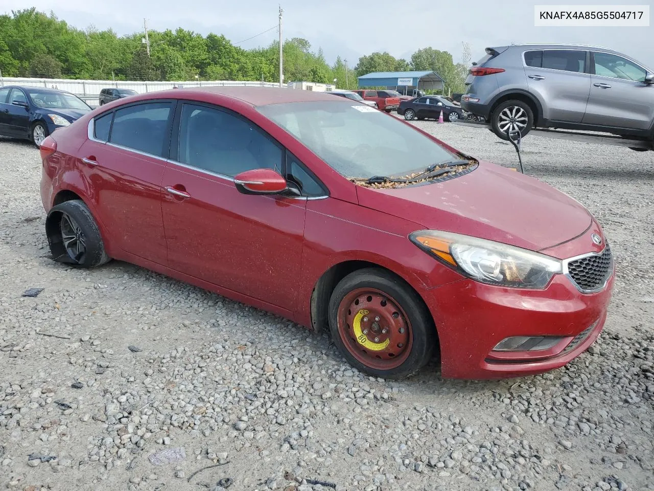 KNAFX4A85G5504717 2016 Kia Forte Ex