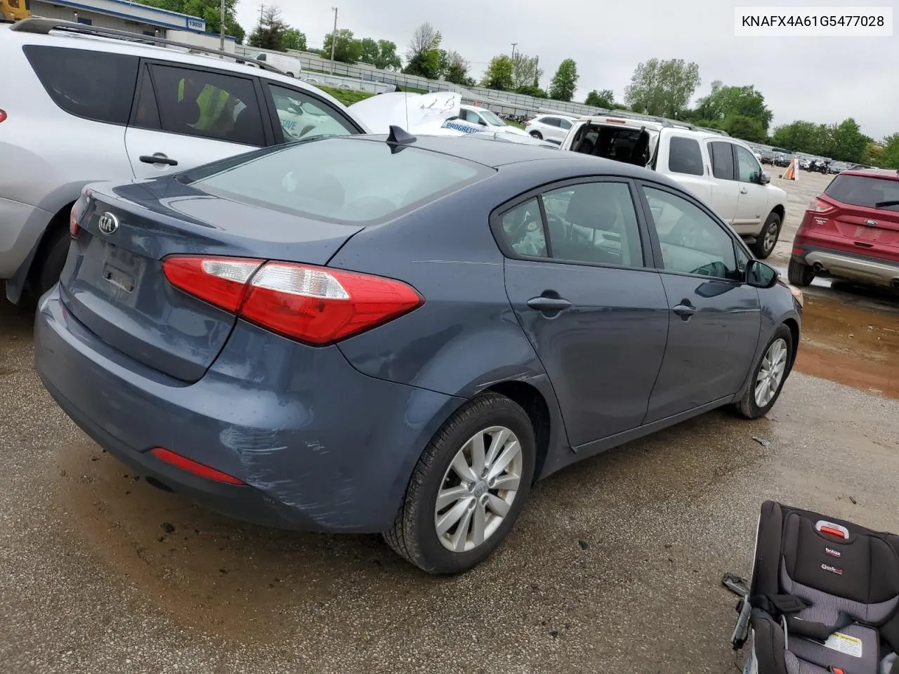 2016 Kia Forte Lx VIN: KNAFX4A61G5477028 Lot: 52817364