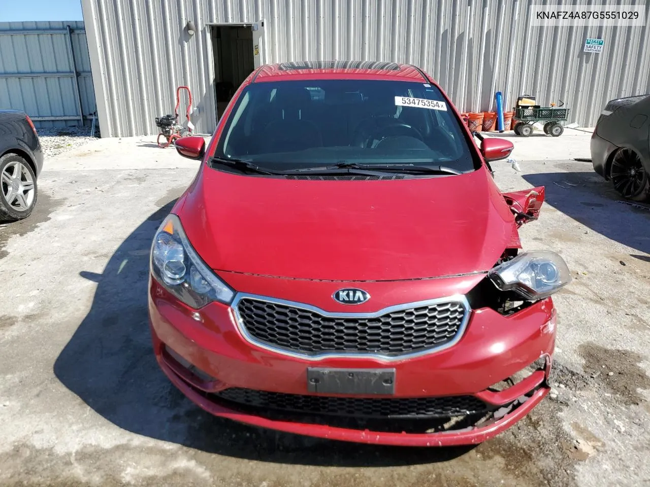 2016 Kia Forte Ex VIN: KNAFZ4A87G5551029 Lot: 53475354