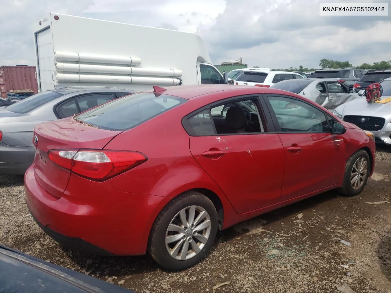 KNAFX4A67G5502448 2016 Kia Forte Lx