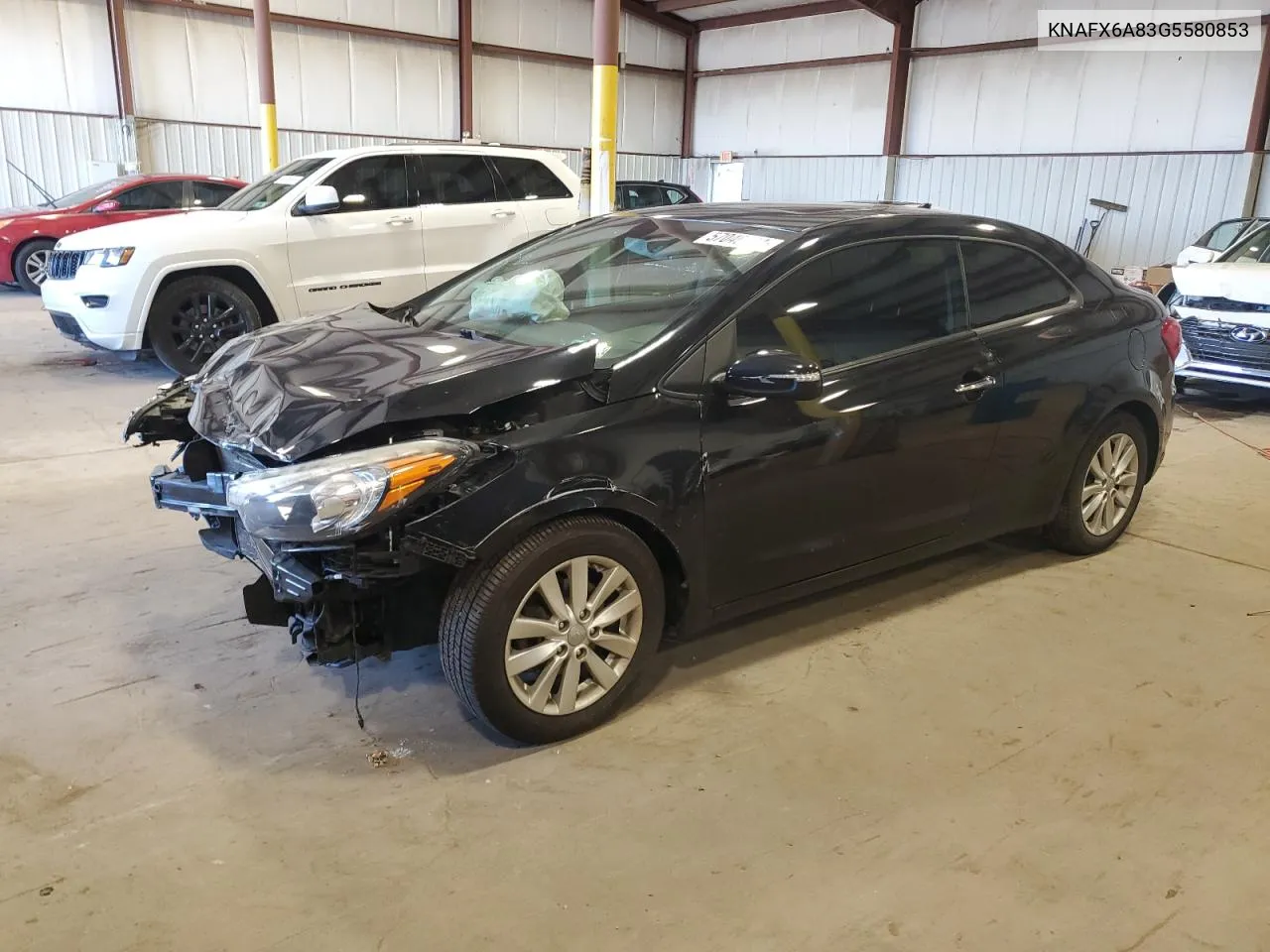 KNAFX6A83G5580853 2016 Kia Forte Ex