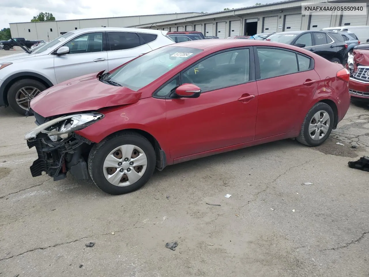 KNAFX4A69G5550940 2016 Kia Forte Lx