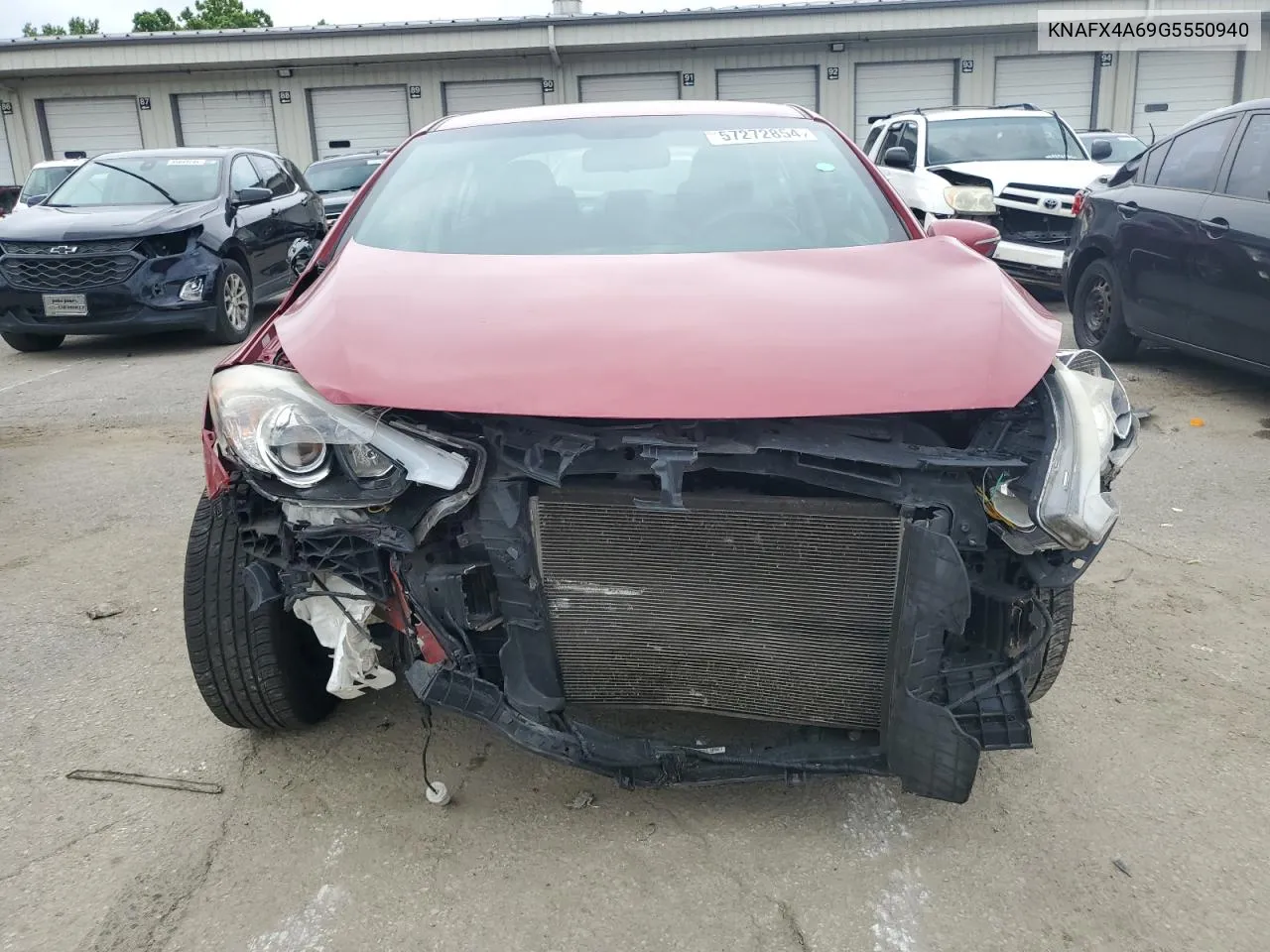 KNAFX4A69G5550940 2016 Kia Forte Lx