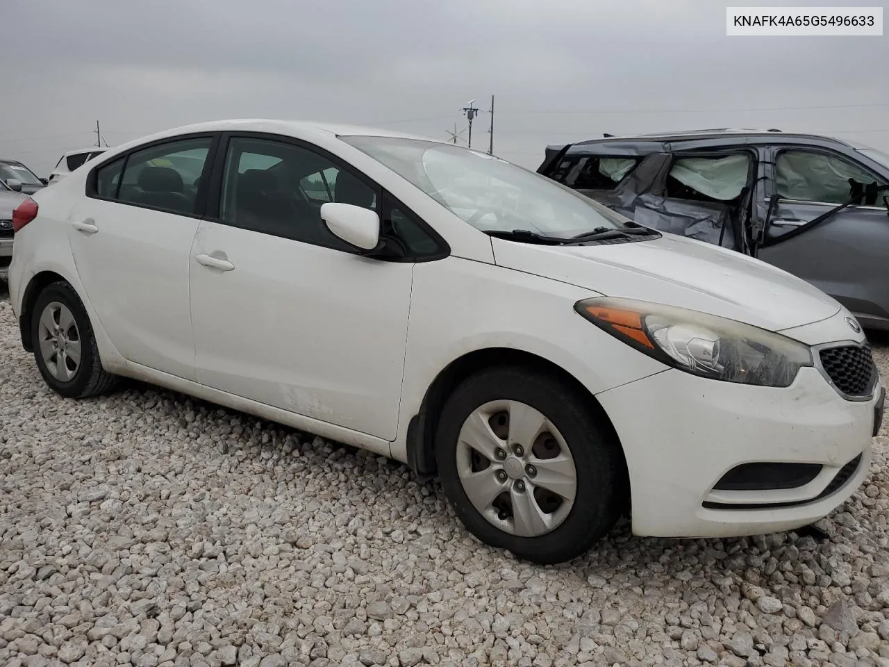 2016 Kia Forte Lx VIN: KNAFK4A65G5496633 Lot: 57870974