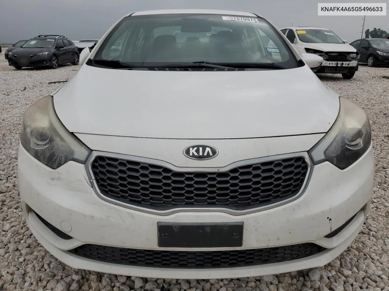 KNAFK4A65G5496633 2016 Kia Forte Lx