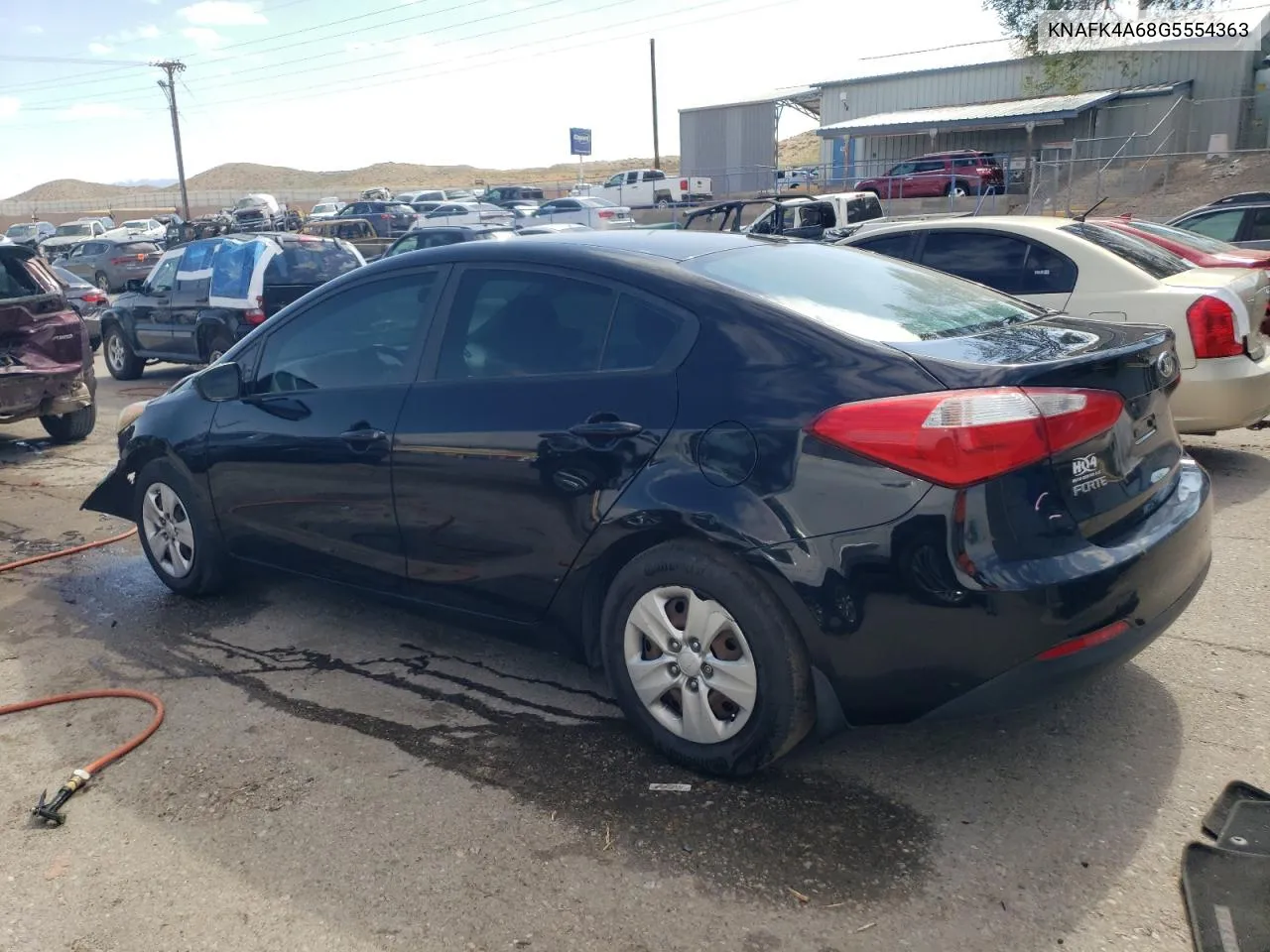 2016 Kia Forte Lx VIN: KNAFK4A68G5554363 Lot: 57952074