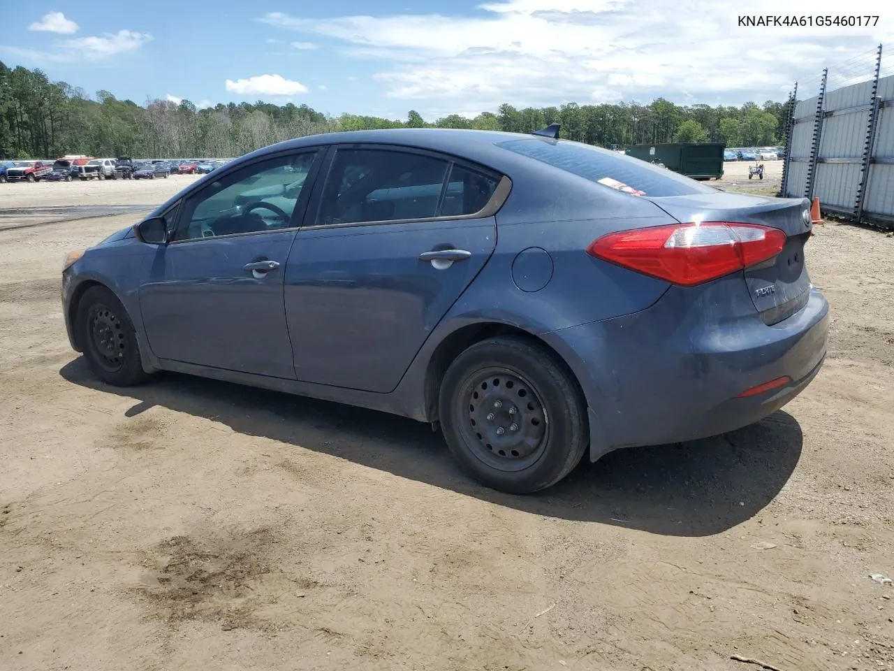 KNAFK4A61G5460177 2016 Kia Forte Lx