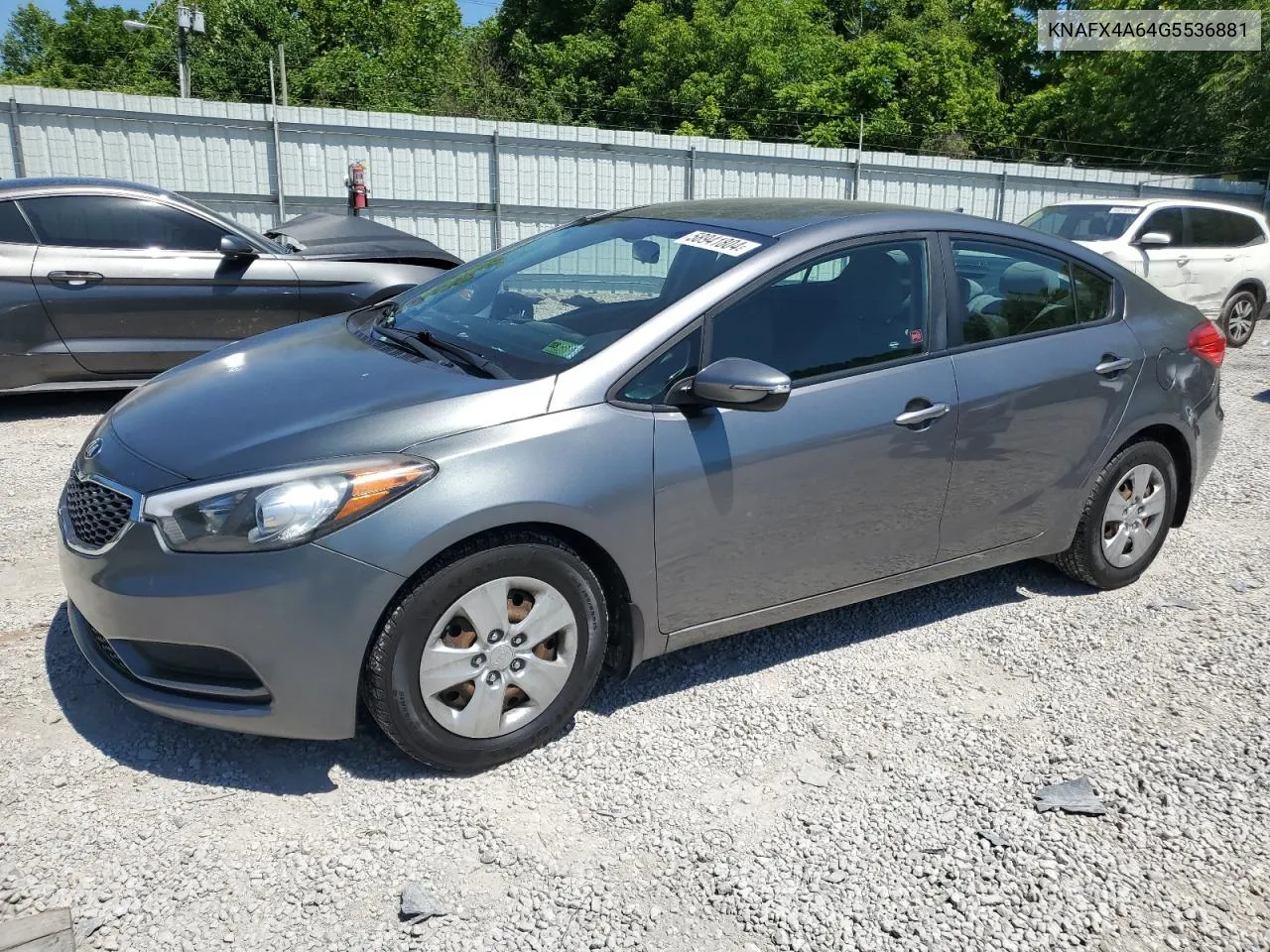 2016 Kia Forte Lx VIN: KNAFX4A64G5536881 Lot: 58941804