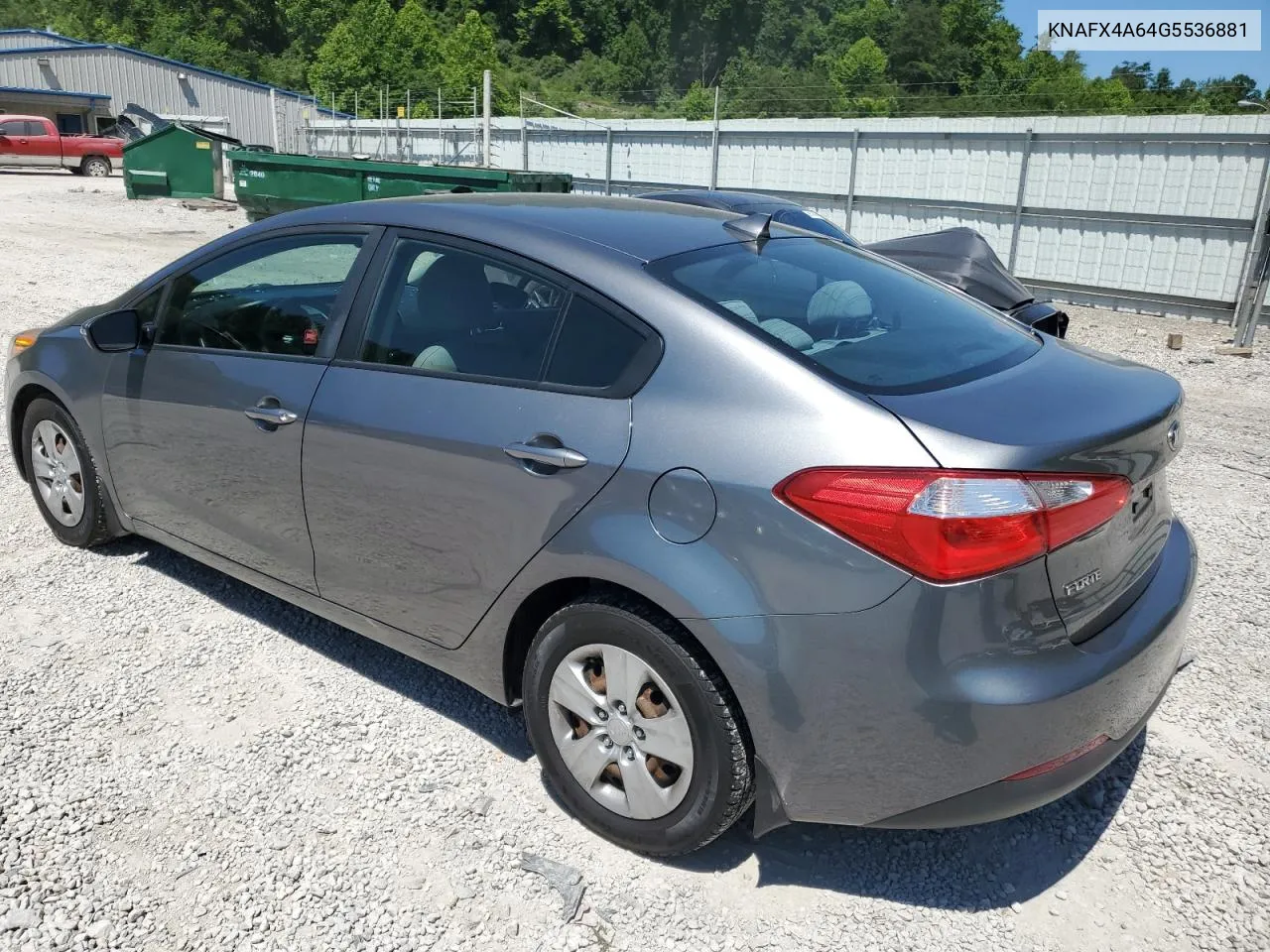 2016 Kia Forte Lx VIN: KNAFX4A64G5536881 Lot: 58941804