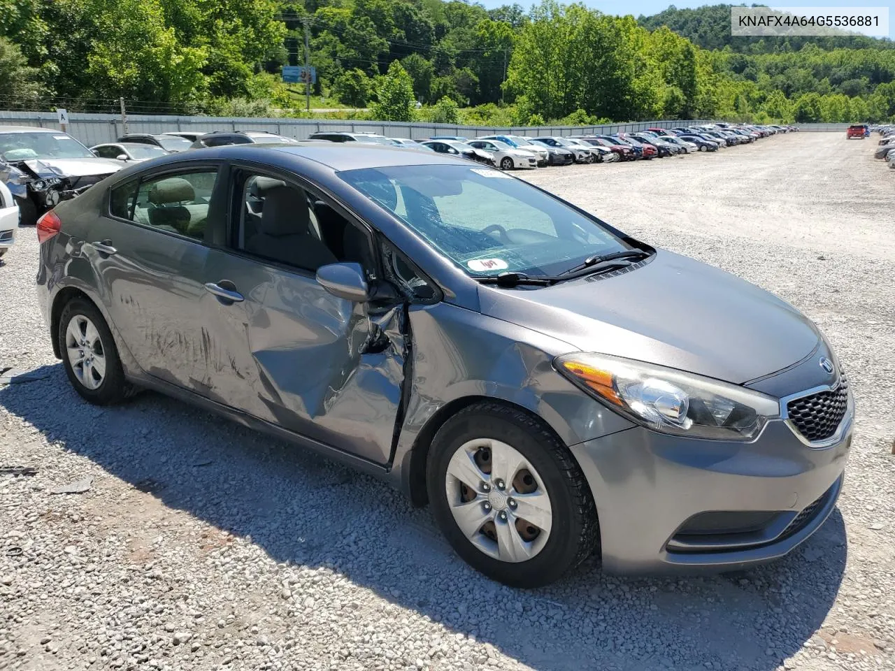 2016 Kia Forte Lx VIN: KNAFX4A64G5536881 Lot: 58941804