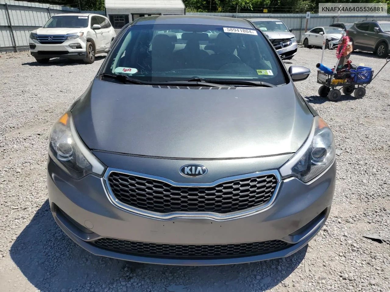 2016 Kia Forte Lx VIN: KNAFX4A64G5536881 Lot: 58941804