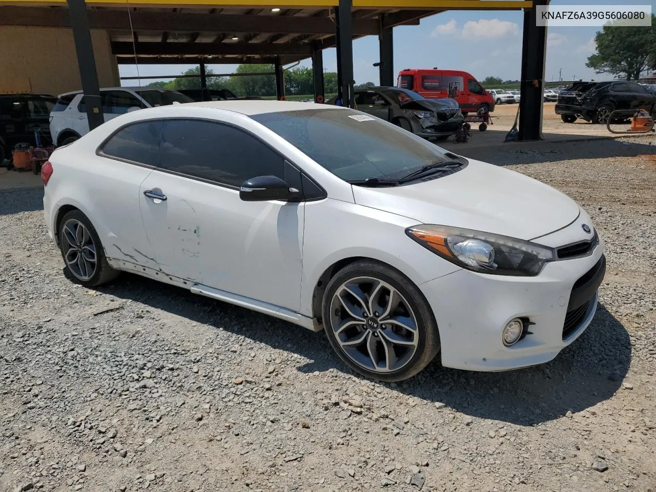 2016 Kia Forte Sx VIN: KNAFZ6A39G5606080 Lot: 59064454