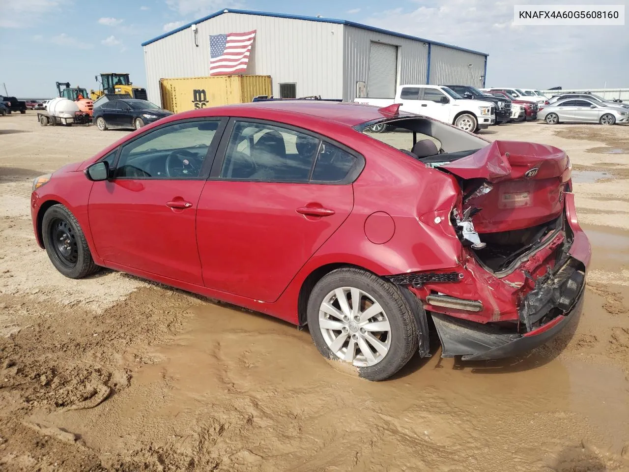 2016 Kia Forte Lx VIN: KNAFX4A60G5608160 Lot: 59171184