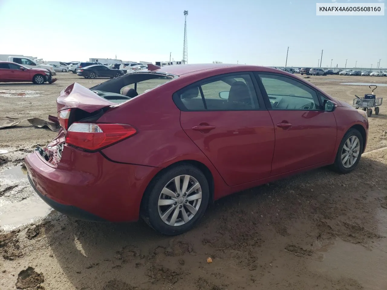 KNAFX4A60G5608160 2016 Kia Forte Lx