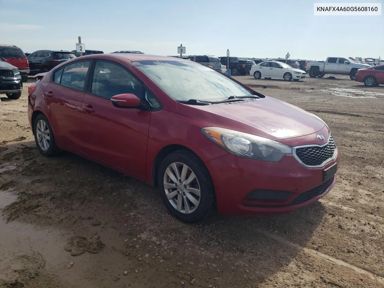 KNAFX4A60G5608160 2016 Kia Forte Lx