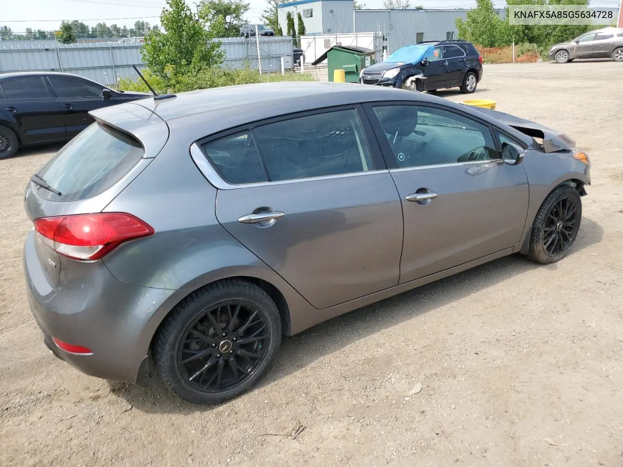 KNAFX5A85G5634728 2016 Kia Forte Ex