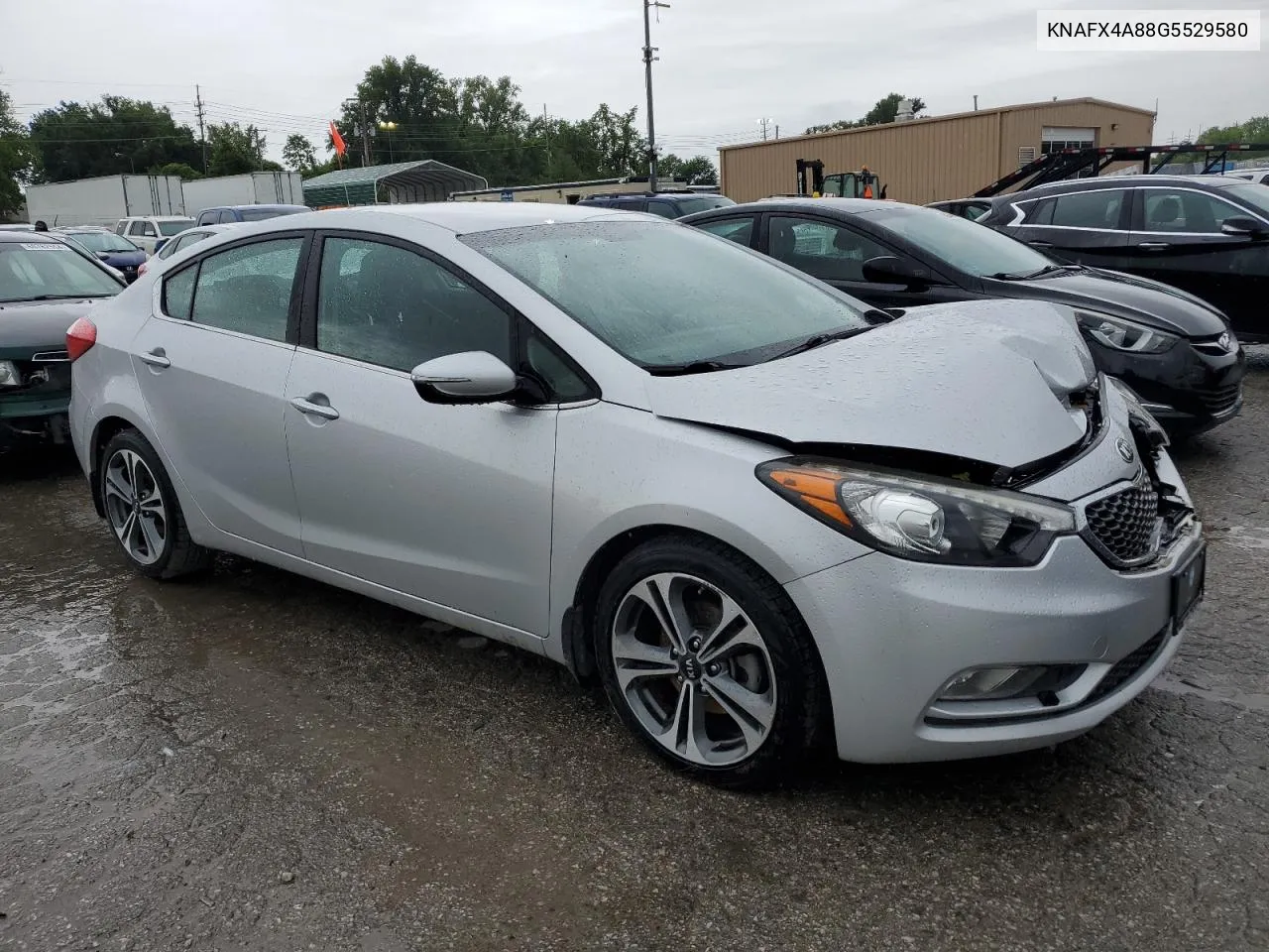 KNAFX4A88G5529580 2016 Kia Forte Ex