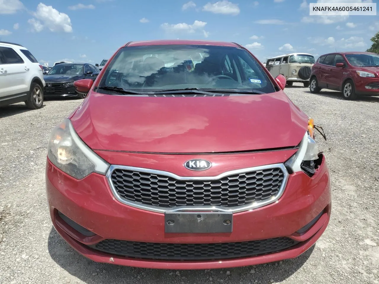 2016 Kia Forte Lx VIN: KNAFK4A60G5461241 Lot: 60310954