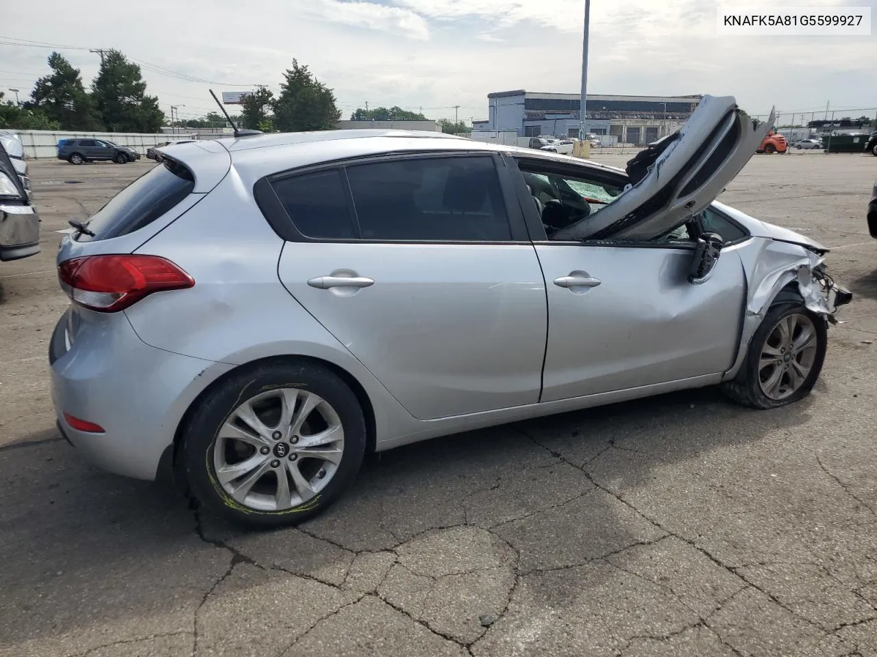 2016 Kia Forte Lx VIN: KNAFK5A81G5599927 Lot: 60609144