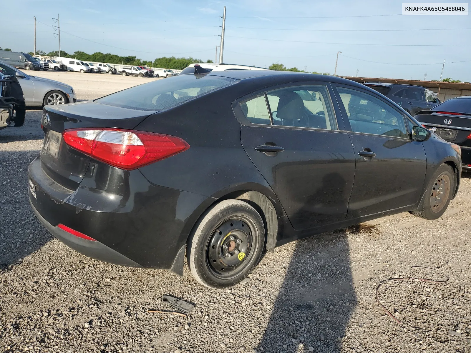 2016 Kia Forte Lx VIN: KNAFK4A65G5488046 Lot: 60735944