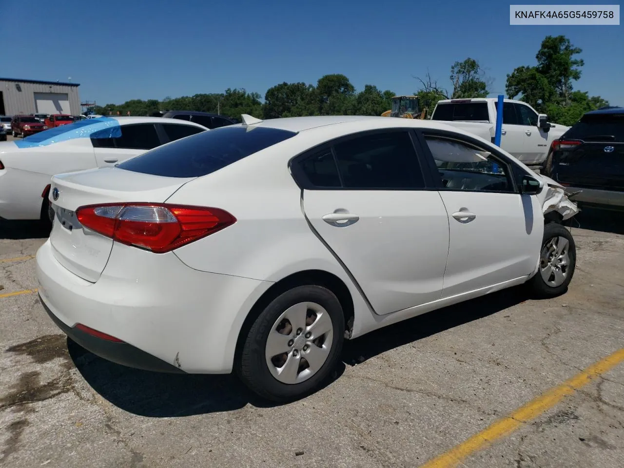 2016 Kia Forte Lx VIN: KNAFK4A65G5459758 Lot: 60922914