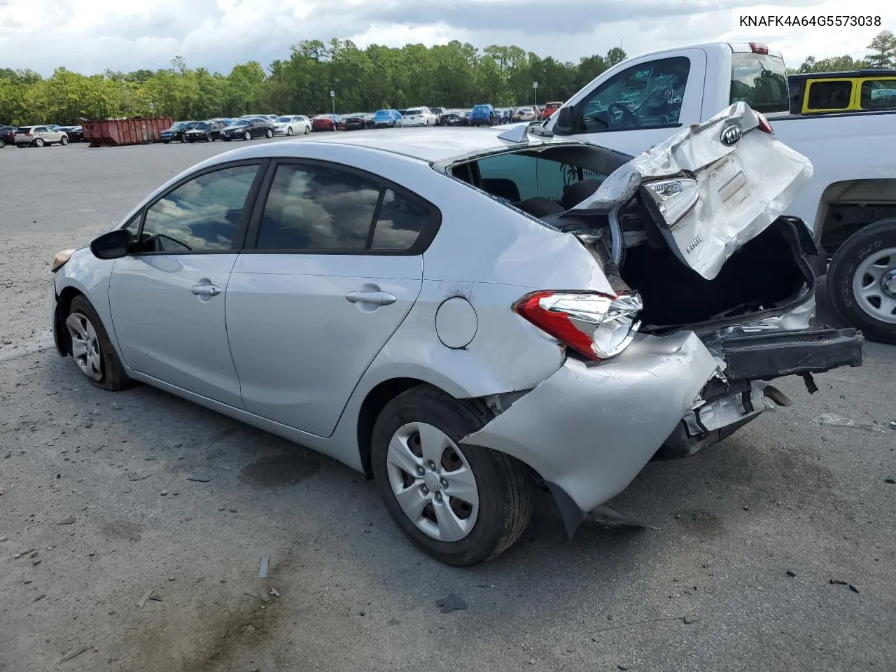 2016 Kia Forte Lx VIN: KNAFK4A64G5573038 Lot: 61047894