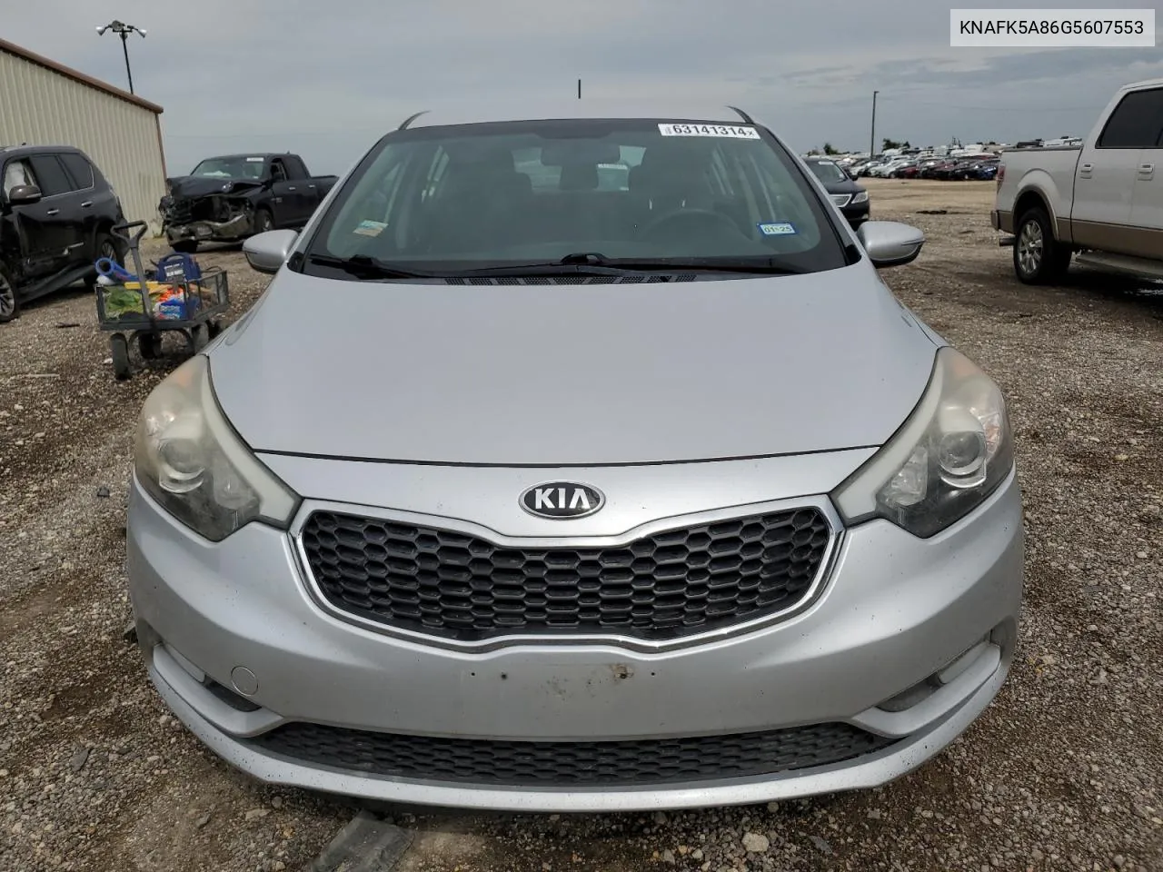 KNAFK5A86G5607553 2016 Kia Forte Lx