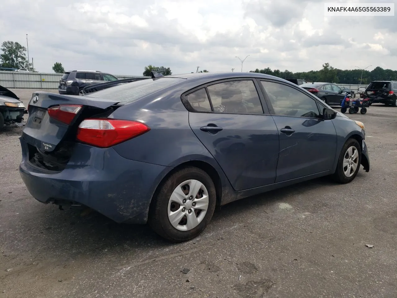 2016 Kia Forte Lx VIN: KNAFK4A65G5563389 Lot: 63636154