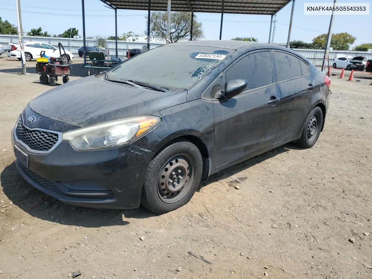 KNAFK4A65G5543353 2016 Kia Forte Lx